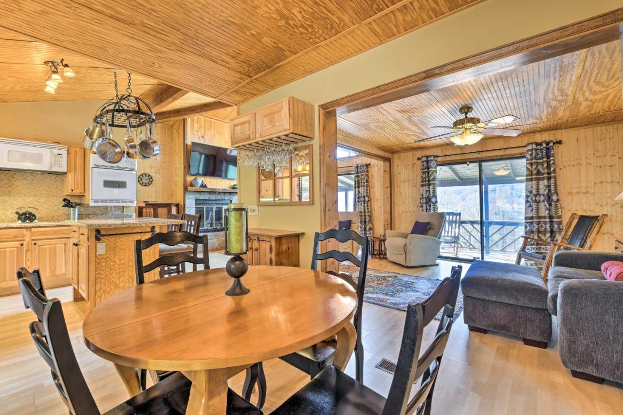 Best Location - Maggie Valley Cabin With Hot Tub! Exterior photo
