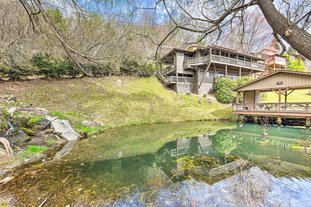Best Location - Maggie Valley Cabin With Hot Tub! Exterior photo