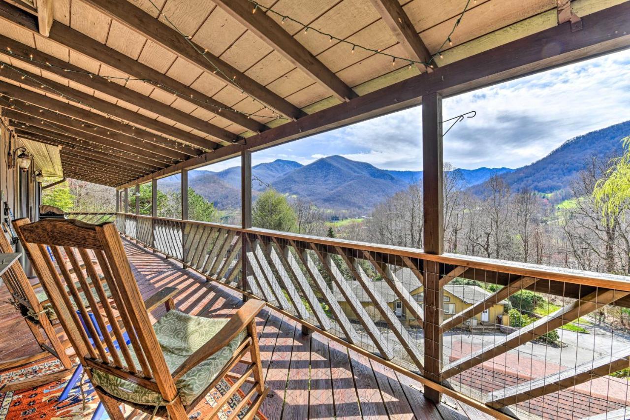 Best Location - Maggie Valley Cabin With Hot Tub! Exterior photo