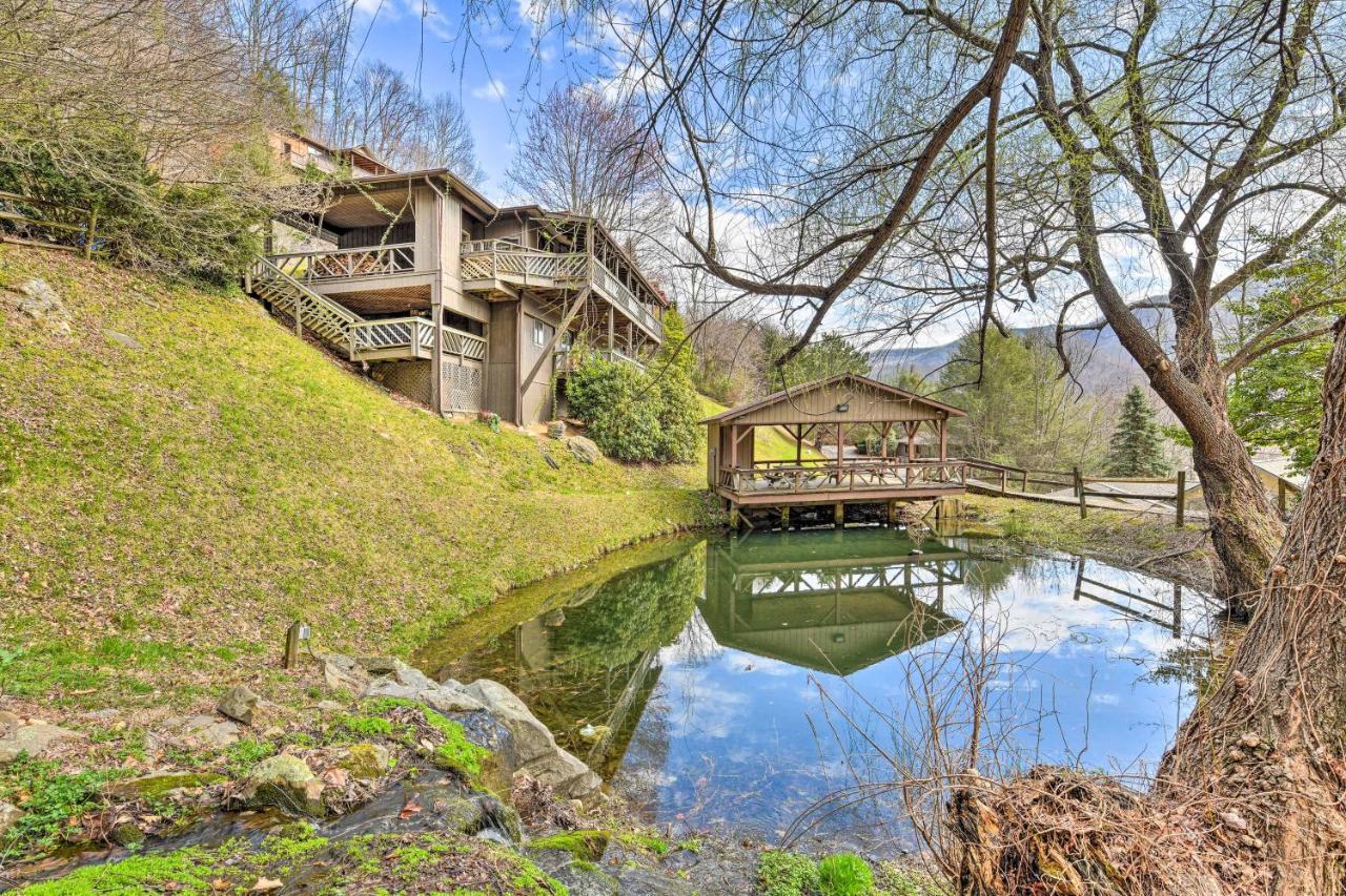 Best Location - Maggie Valley Cabin With Hot Tub! Exterior photo